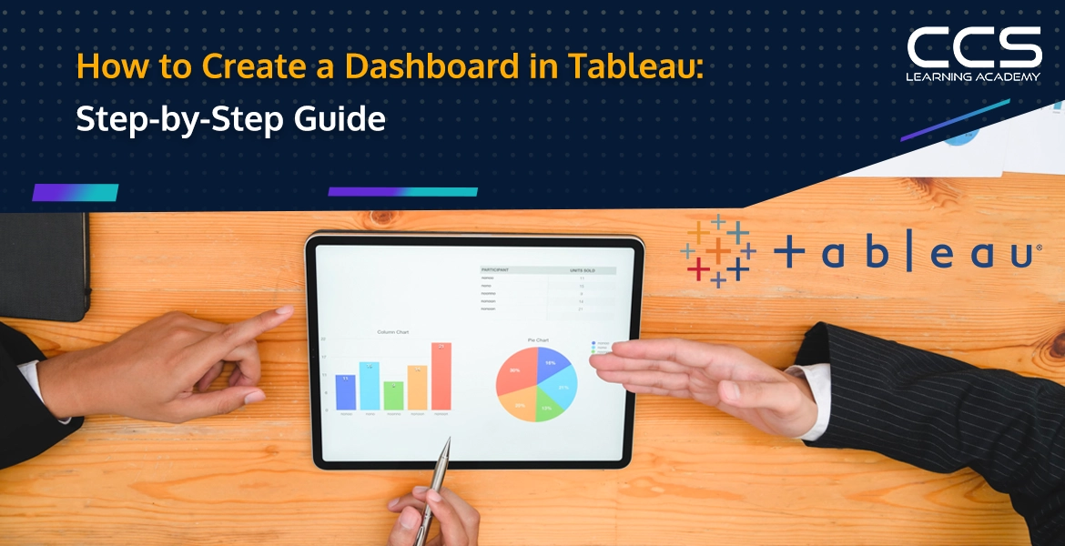 How to create a dashboard in Tableau