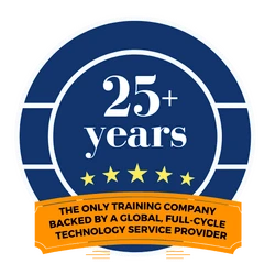 CCS Learning Academy 25 Years Emblem