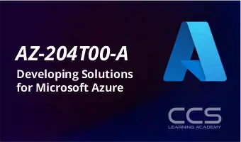 Developing Solutions for Microsoft Azure