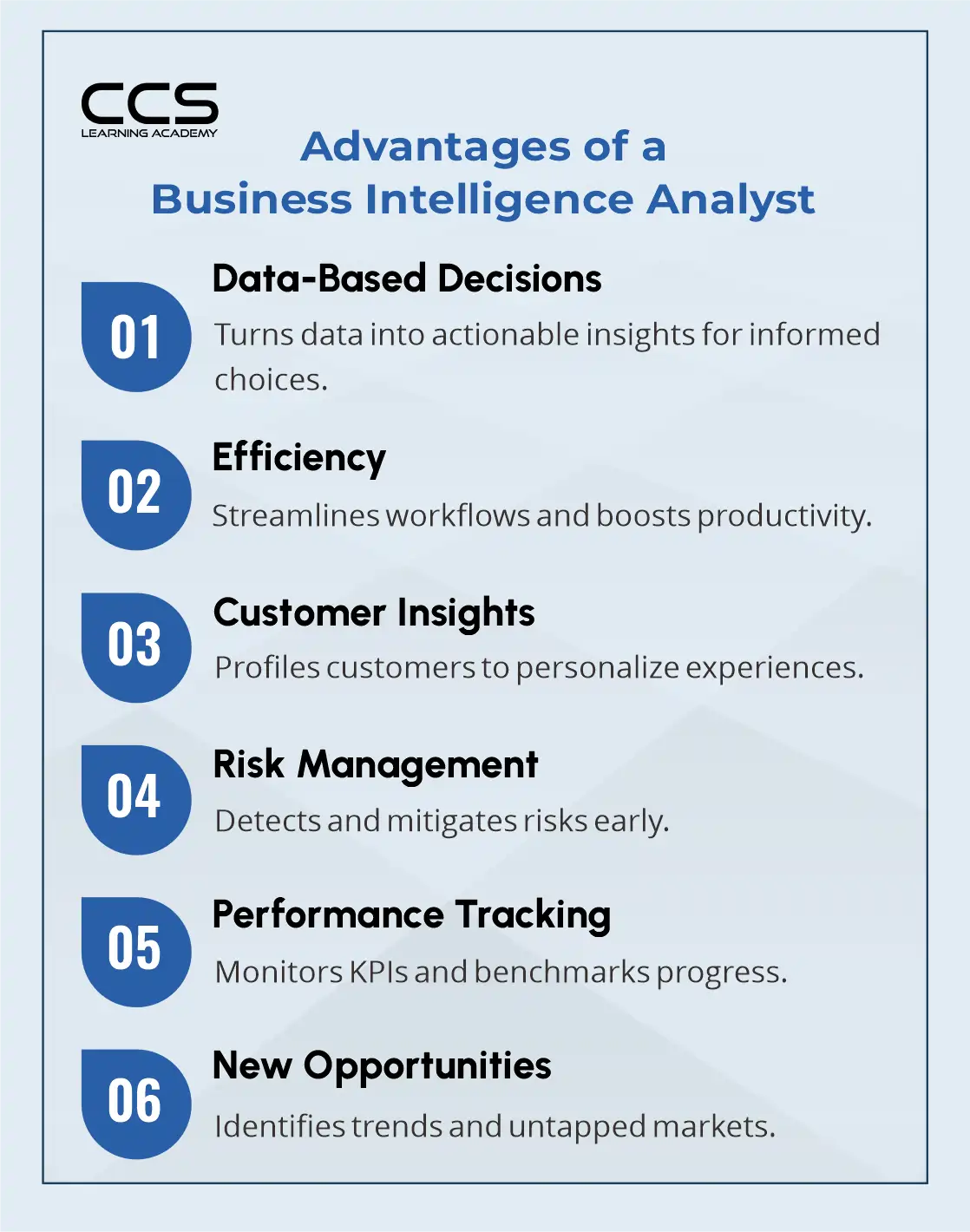 Advantages of a Business Intelligence Analyst